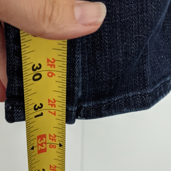 7 for all Mankind Straight Leg Jeans Sz. 24 - Picture 8 of 9